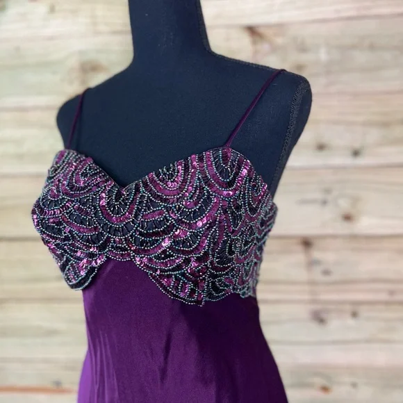 Vintage 1990s dress practical magic style whimsy goth - Picture 5 of 8